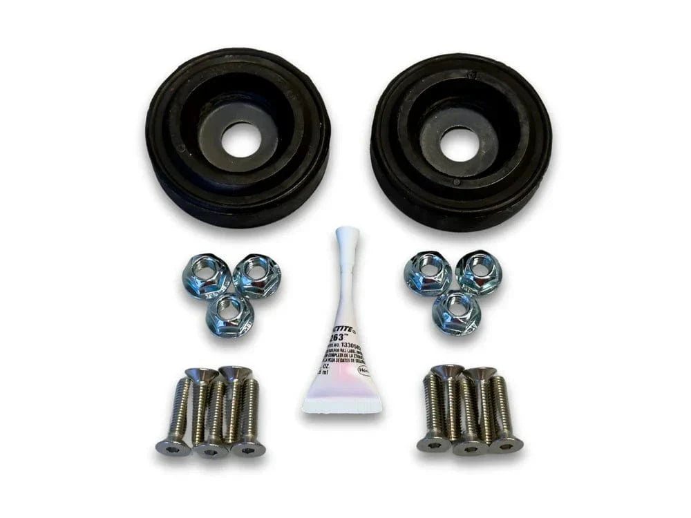 biAXIS Billet Upper Strut Mount | Hardware Kit • MQB/MQBe